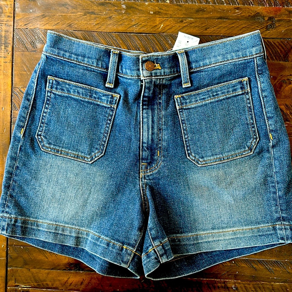 J Crew Denim shorts-new with tags